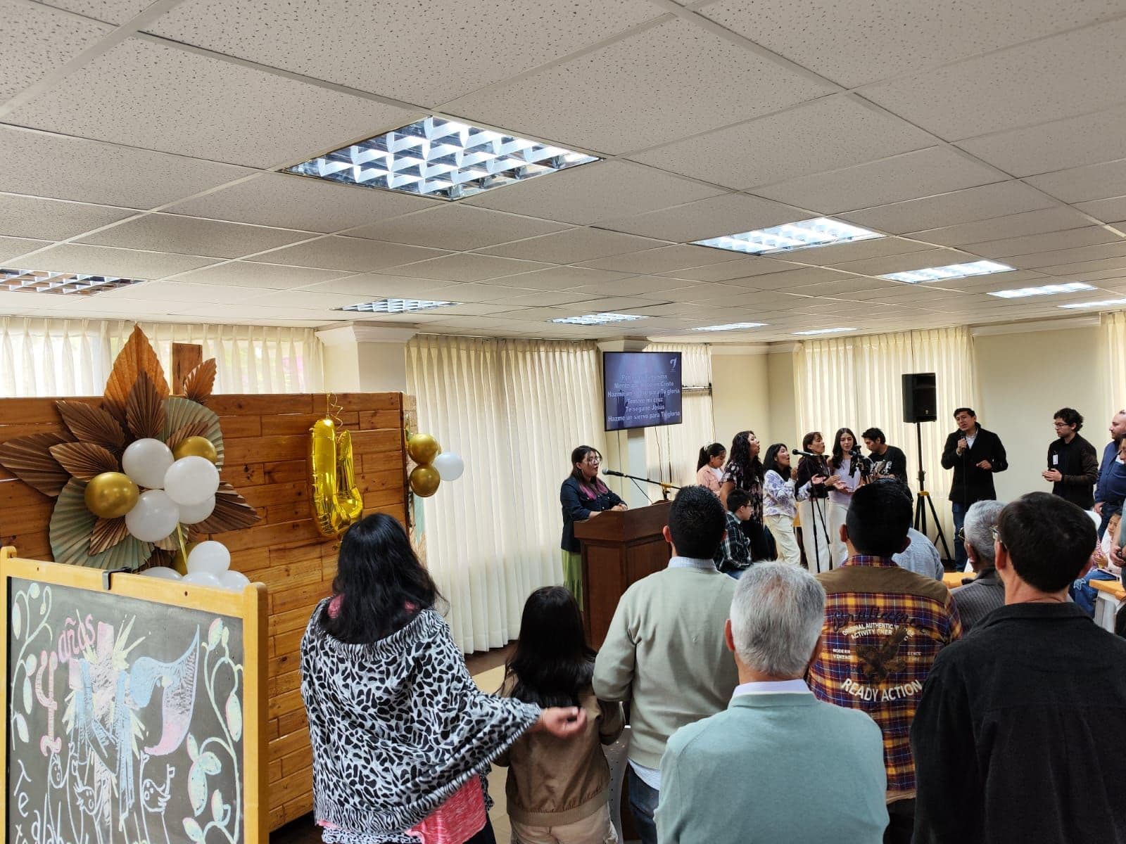 Congregación reunida